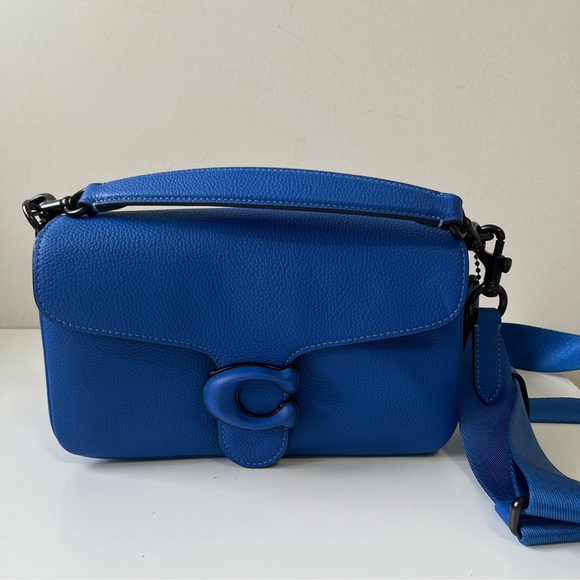 NWOT Coach 1941 Tabby Messenger Bag in Royal Blue - Picture 5 of 16